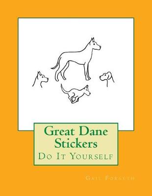 Book cover for Great Dane Stickers