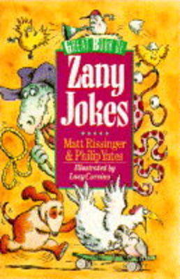 Book cover for Great Book of Zany Jokes