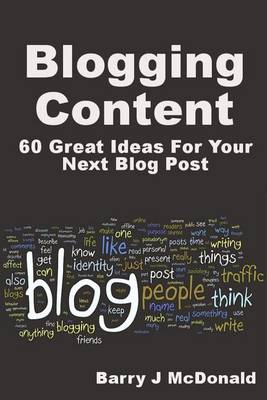 Book cover for Blogging Content