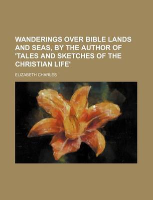 Book cover for Wanderings Over Bible Lands and Seas, by the Author of 'Tales and Sketches of the Christian Life'