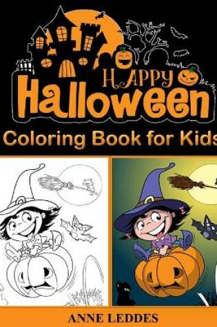 Cover of Halloween Coloring Book for kids