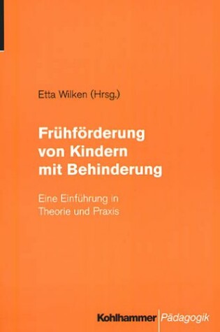 Cover of Fruhforderung Bei Kindern Mit Behinderung