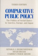 Book cover for Comparative Public Policy