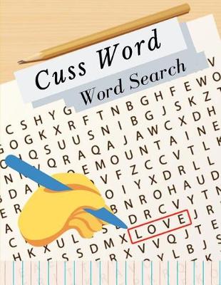 Book cover for Cuss Word Word Search