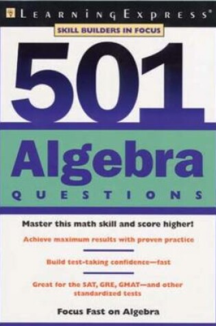 Cover of 501albegra Questions and Answers