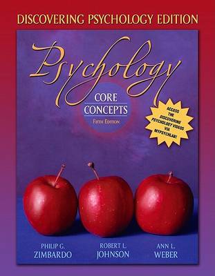 Book cover for Psychology Core Concepts