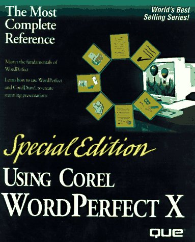 Cover of Special Edition Using Corel Wordperfect X