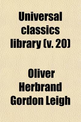 Book cover for Universal Classics Library (Volume 20)
