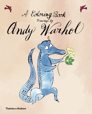 Book cover for A Coloring Book: Drawings by Andy Warhol