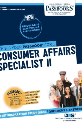 Cover of Consumer Affairs Specialist II (C-4546)