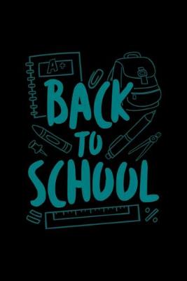 Book cover for Back to School Notebook