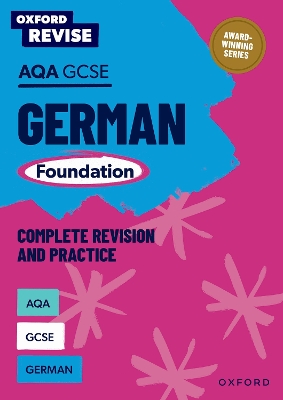 Book cover for Oxford Revise: AQA GCSE German Foundation