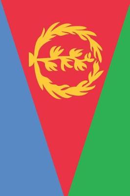 Book cover for Eritrea Flag Notebook - Eritrean Flag Book - Eritrea Travel Journal