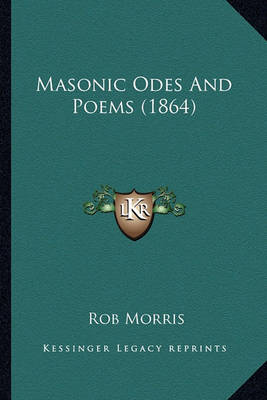 Book cover for Masonic Odes and Poems (1864) Masonic Odes and Poems (1864)