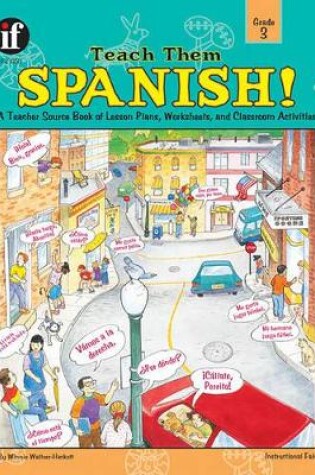 Cover of Teach Them Spanish!, Grade 3