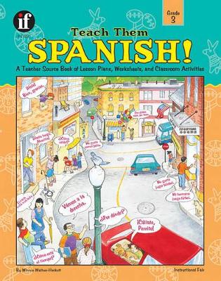 Book cover for Teach Them Spanish!, Grade 3