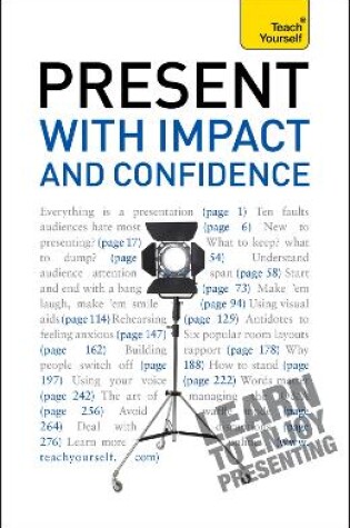 Cover of Present with Impact and Confidence: Teach Yourself
