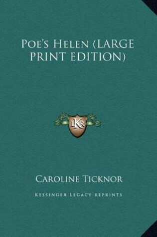 Cover of Poe's Helen