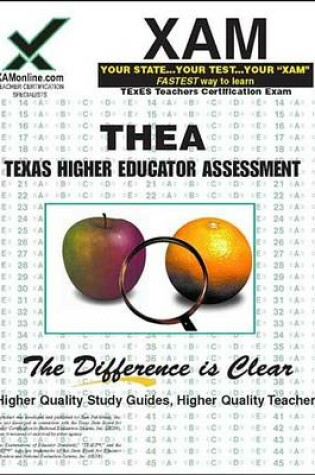 Cover of Thea Texas Higher Educator Assessment