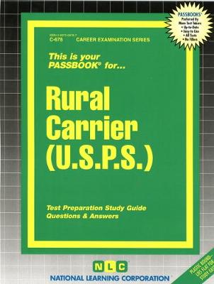 Book cover for Rural Carrier (U.S.P.S.)