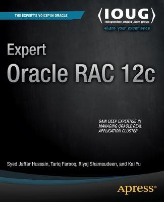 Book cover for Expert Oracle RAC 12c