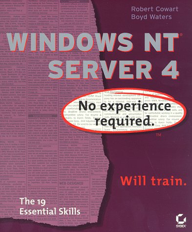 Book cover for Windows NT Server 4