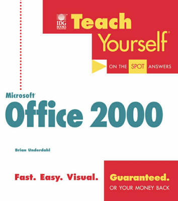 Book cover for Teach Yourself Microsoft Office 2000