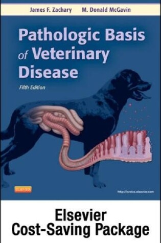 Cover of Pathologic Basis of Veterinary Disease - Text and E-Book Package