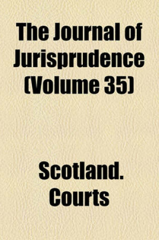 Cover of The Journal of Jurisprudence (Volume 35)