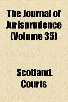 Book cover for The Journal of Jurisprudence (Volume 35)