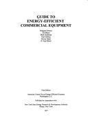 Book cover for A Guide to Energy-Efficient Commercial Equipment