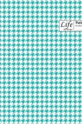 Cover of Checkered II Pattern Composition Notebook Wide Large 100 Sheet Royal Blue Cover