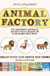 Book cover for Pre K Cutting Practice (Animal Factory - Cut and Paste)