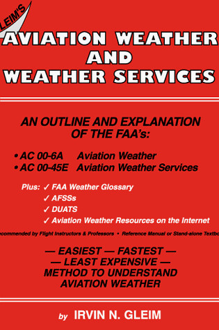 Cover of Aviation Weather and Weather Services