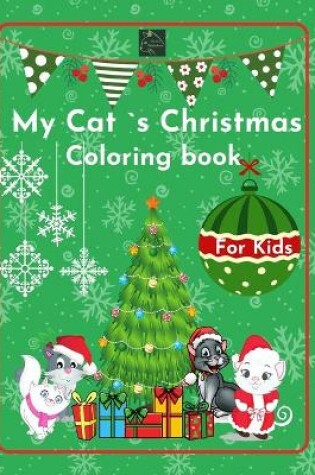 Cover of My cat`s Christmas Coloring Book