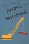 Book cover for Jaxen's Notebook