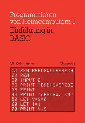 Book cover for Einfuhrung in Basic