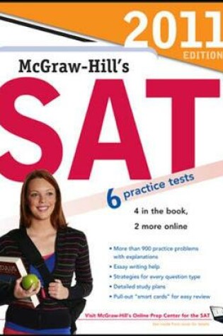 Cover of McGraw-Hill's SAT, 2011 Edition