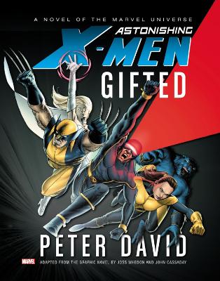 Book cover for Astonishing X-men: Gifted Prose Novel