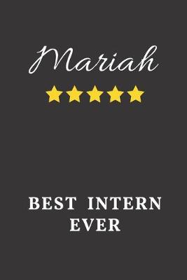 Book cover for Mariah Best Intern Ever