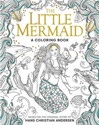 Book cover for The Little Mermaid: A Coloring Book