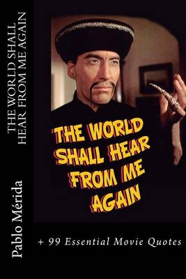 Book cover for The World Shall Hear From Me Again