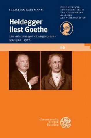 Cover of Heidegger Liest Goethe