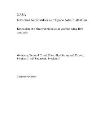 Book cover for Extension of a Three-Dimensional Viscous Wing Flow Analysis