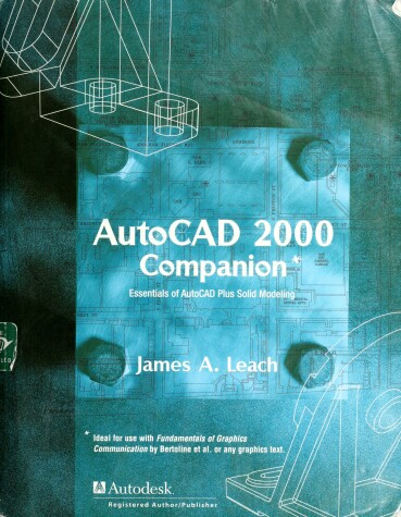 Book cover for AutoCAD 2000 Companion