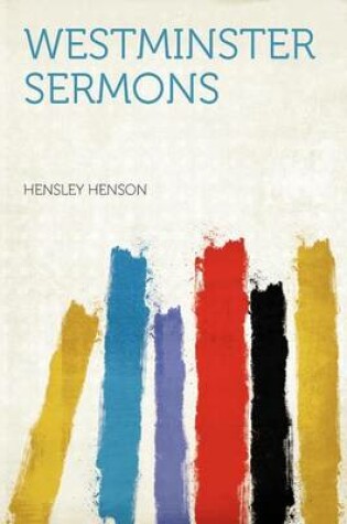 Cover of Westminster Sermons