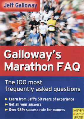 Book cover for Galloway's Marathon FAQ