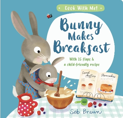 Book cover for Bunny Makes Breakfast