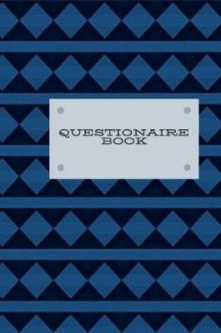 Cover of Questionaire Book