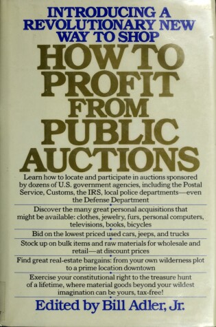 Cover of How to Profit from Public Auctions